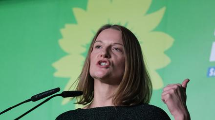 Christin Furtenbacher, Landesvorsitzende von Sachsens Bündnis 90/Die Grünen.