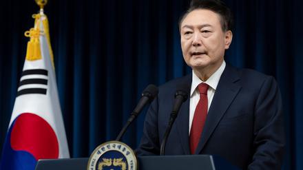Der südkoreanische Präsident Yoon Suk Yeol.