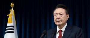 Der südkoreanische Präsident Yoon Suk Yeol.