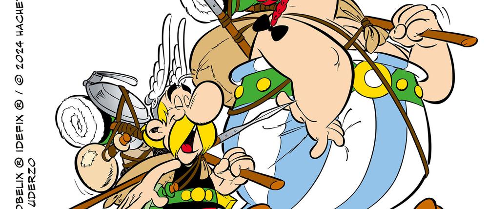 Auf zu neuen Abenteuern: Die Comic-Reihe Asterix und Obelix bekommt einen neuen Band.