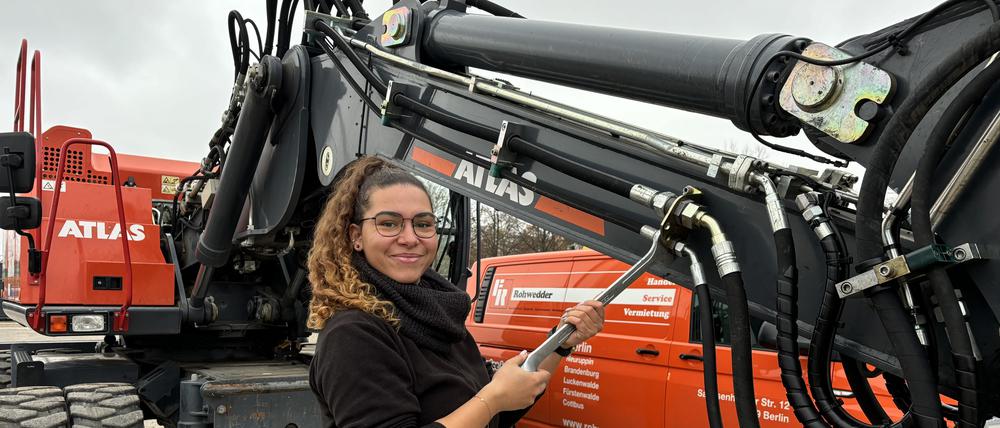 Justine Ács (24) arbeitet im vierten Lehrjahr.
