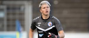Lief nicht so. Potsdams Torhüterin Vanessa Fischer. 