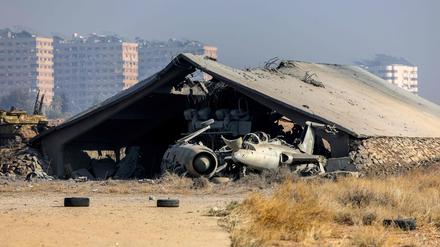 Israel bombardierte am Montag Gebiete in Syrien, hier ein mutmaßliches Waffenlager nahe der Hauptstadt Damaskus. 