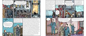 Eine Szene aus Niels Schröders „Widerstand. Tony Sender, Julius Leber, Theodor Haubach - Im Kampf für Freiheit und gegen Diktatur“