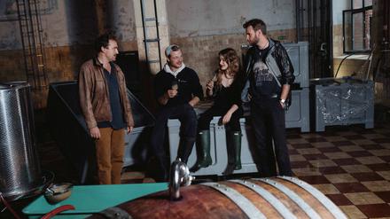 Bald sollen hier 6.000 Flaschen abgefüllt werden: Das Start-up „Nature’s Calling“ öffnet ein Weingut in Reinickendorf.