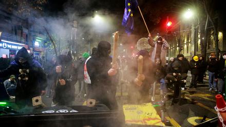 Seit Tagen kommt es in Georgien zu proeuropäischen Protesten - teils auch mit Gewalt.