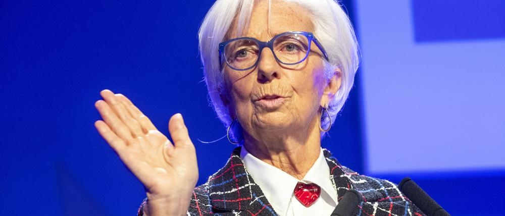 EZB-Präsidentin Lagarde: Für Donnerstag wird eine erneute Zinssenkung erwartet. 