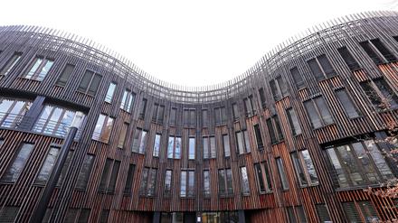 Das Kleeblatt Haus des Instituts für Klimafolgenforschung im Wissenschaftspark Albert Einstein am Telegrafenberg in Potsdam.
