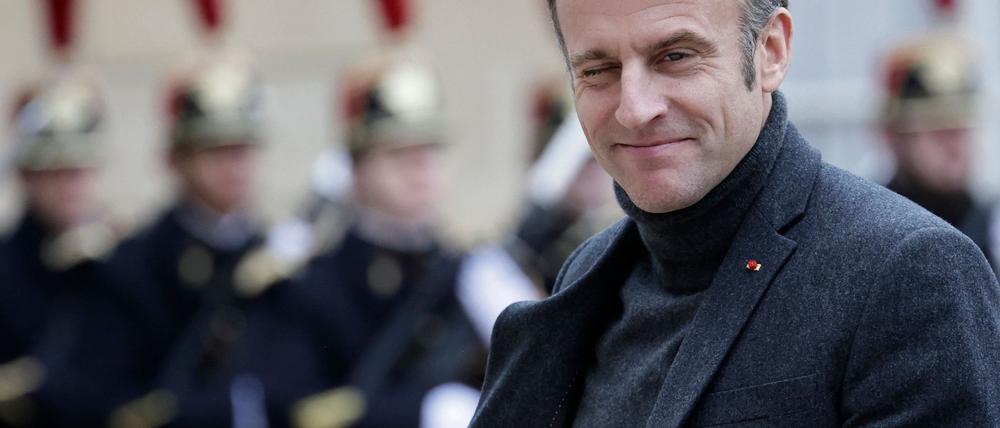Frankreichs Präsident Macron will zügig einen neuen Premierminister ernennen. (Archivbild)