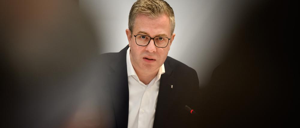 Stefan Evers (CDU), Berliner Senator für Finanzen.