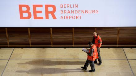 Am BER waren 2024 knapp zehn Prozent mehr Passagiere unterwegs als im Vorjahr. (Archivbild)
