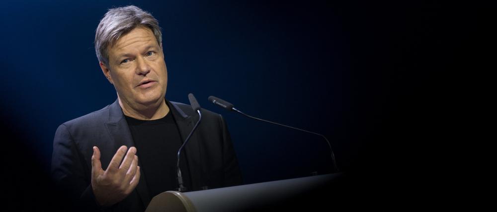 Robert Habeck (Bündnis 90/Die Grünen), Bundesminister für Wirtschaft und Klimaschutz.