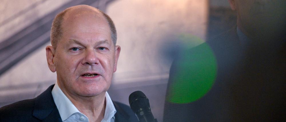 Kanzler Olaf Scholz