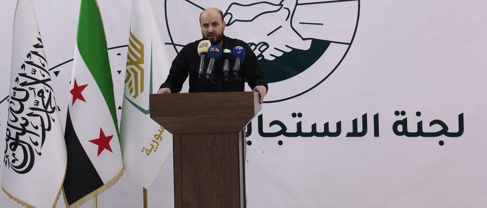 Mohammed Baschir führte bisher die Regierung in der von den Rebellen kontrollierten Region und Stadt Idlib.
