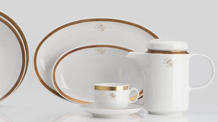 Porzellan aus dem Palast der Republik, Foto: Olaf Blecker, ©DDR Museum, 2024