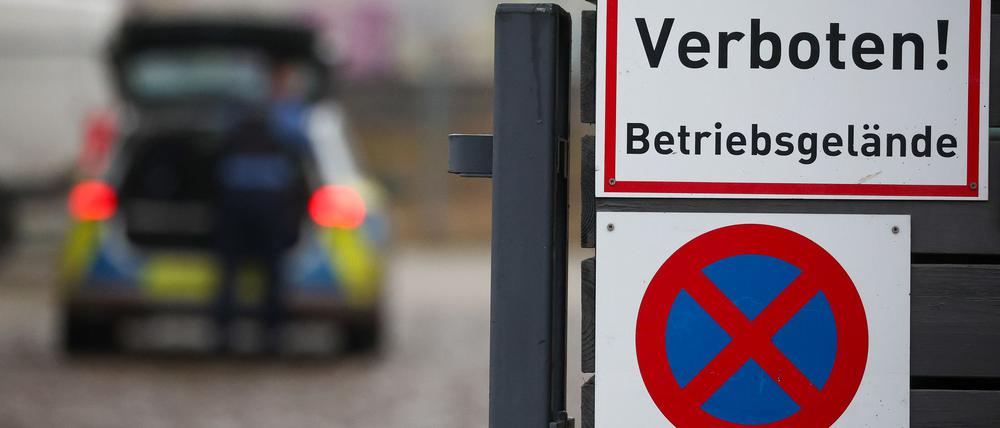 Polizei und Staatsanwaltschaft ermitteln gegen Verantwortliche einzelner Gesellschaften des Bauunternehmens Gröner. 