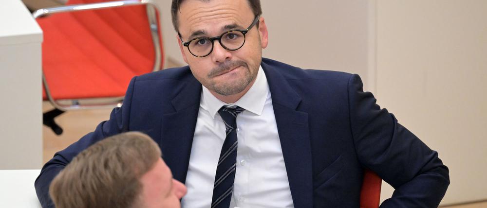 Fraktionschef Jan Redmann ist sich sicher, dass niemand aus seiner CDU für Ministerpräsident Dietmar Woidke (SPD) gestimmt hat.