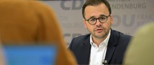 Jan Redmann (CDU), Fraktionsvorsitzender in Brandenburg