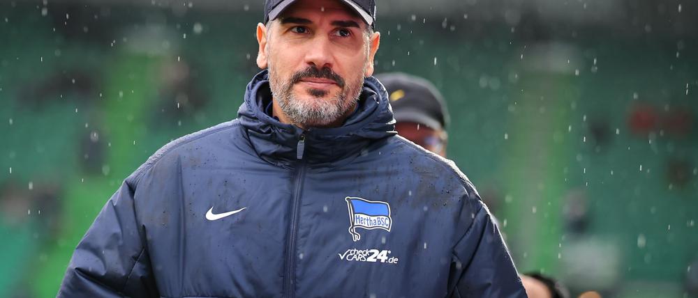 Cristian Fiél will mit Hertha einen guten Jahresabschluss.