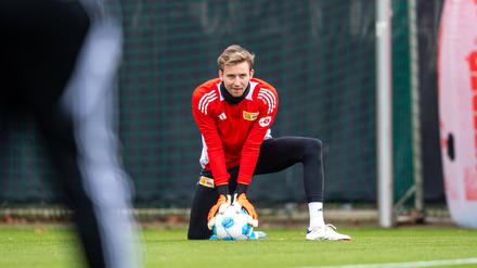 Zufrieden in Berlin. Torhüter Frederik Rönnow.