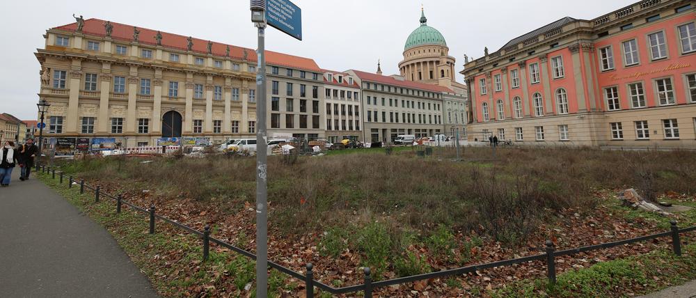 Steuben Platz am Landtagsschloss in Potsdam