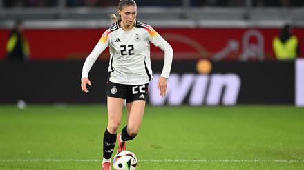 Vor dem Weggang aus Wolfsburg: Nationalspielerin Jule Brand.