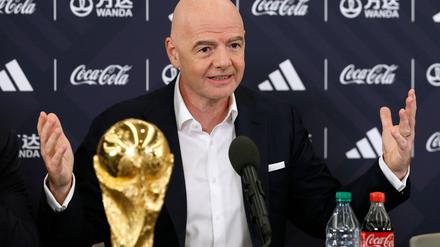 FIFA-Präsident Gianni Infantino bekam für seine WM-Pläne keinerlei Widerspruch. 