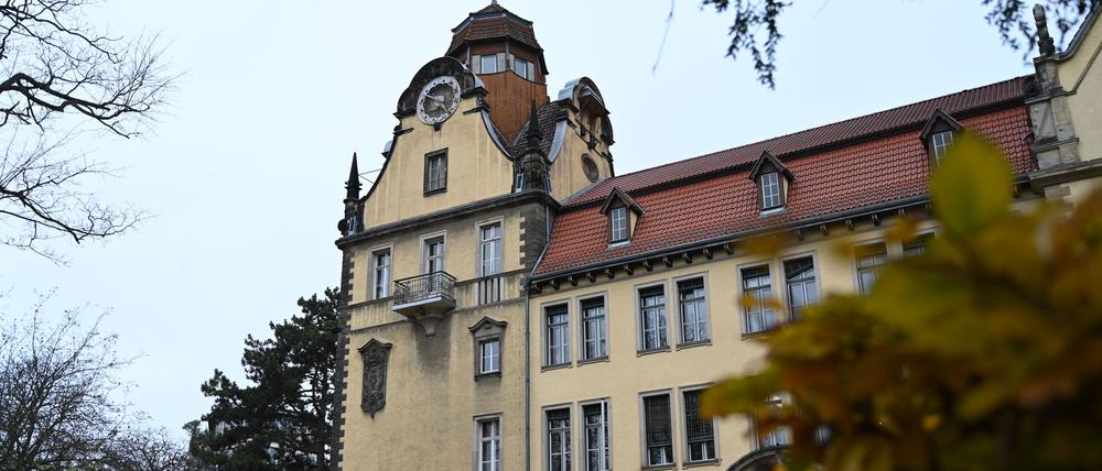  Das Gebäude der Friedrich-Bergius-Schule in Berlin-Friedenau.