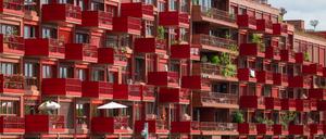 Blick auf Neubau-Wohnungen im Berliner Bezirk Schöneberg. (Symbolbild)