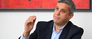 Raed Saleh, Vorsitzender der SPD-Fraktion im Abgeordnetenhauses Berlin.