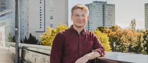Ben Schneider kandidiert für die SPD in Marzahn-Hellersdorf