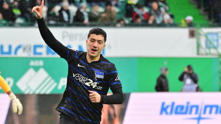 Zeit für einen Heimsieg. Hertha BSC (hier Ibrahim Maza) hat bisher in dieser Saison erst zwei Spiele im Olympiastadion gewonnen. 