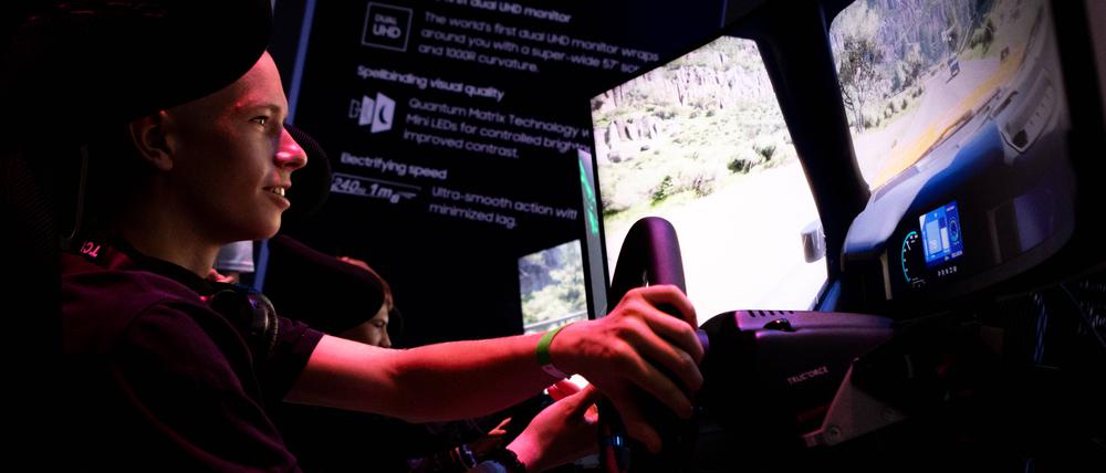 Auch bei der Elektronikmesse IFA 2024 spielten Video- und Computerspiele eine wichtige Rolle.
