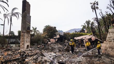 Mehrere Häuser in Malibu brannten ab. 