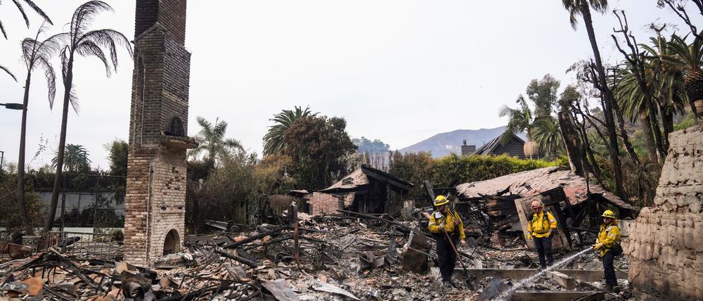 Mehrere Häuser in Malibu brannten ab. 