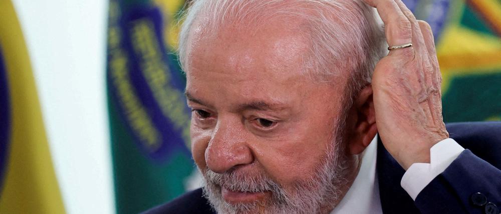 Brasiliens Präsident Luiz Inácio Lula da Silva (Archivbild)