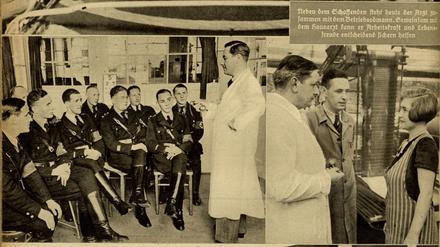 Foto-Bildstrecke zur „NS-Betriebs-Gesundheitsführung“ von 1939.