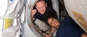 Die beiden Nasa-Astronauten Butch Wilmore und Suni Williams sind seit dem Sommer auf der ISS (Archivbild).