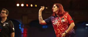 Noa-Lynn van Leuven könnte bei der WM im Ally Pally Großes erreichen.