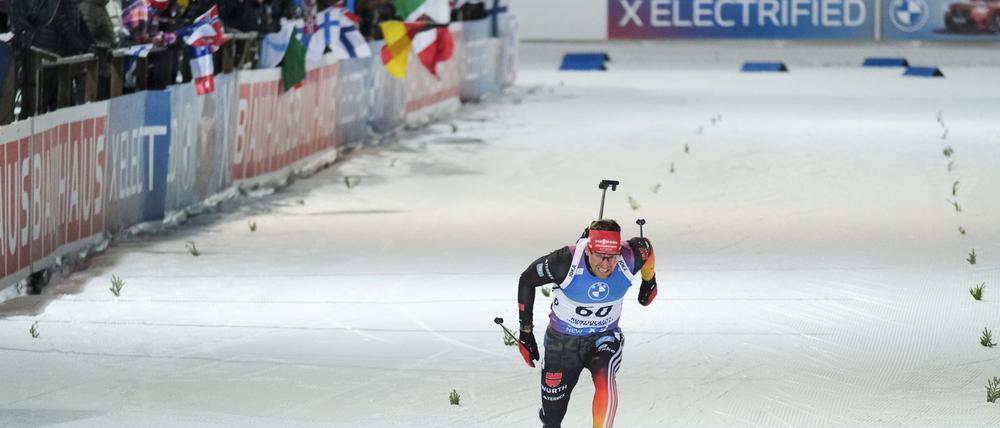 Philipp Nawrath ist wieder bester Deutscher im Sprint.