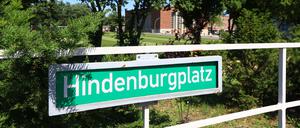 Der Hindenburgplatz auf dem Berliner Olympiagelände.