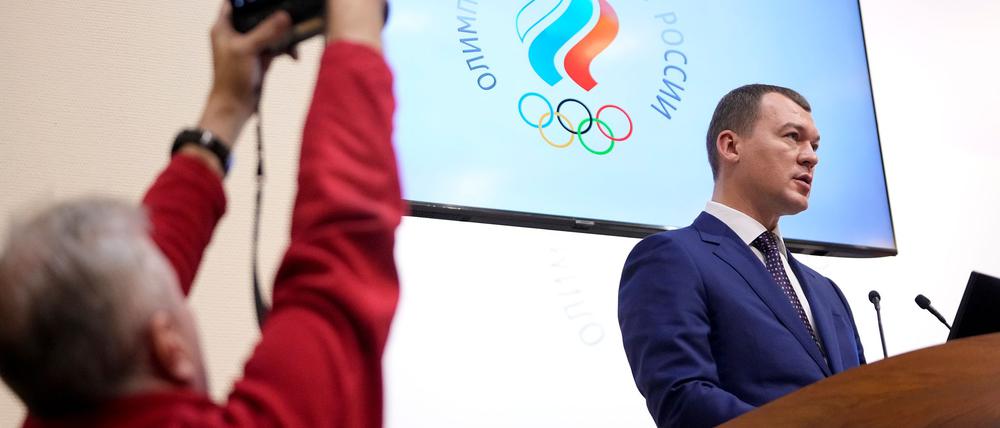 Für seine Doppelfunktion hat sich Degtjarjow den Segen von Präsident Putin geholt. 