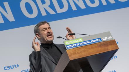 Der CSU-Parteivorsitzende Markus Söder.