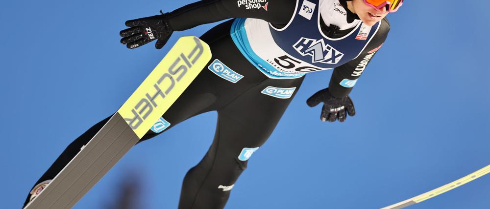 Skispringerin Katharina Schmid aus Oberstdorf legte einen überzeugenden Saisonstart hin.