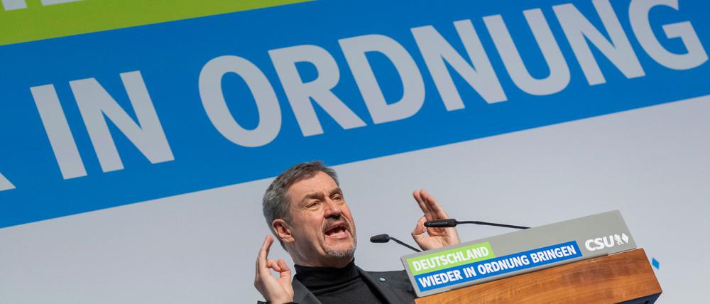 Söder verspricht nach der Bundestagswahl einen grundlegenden politischen Neuanfang.