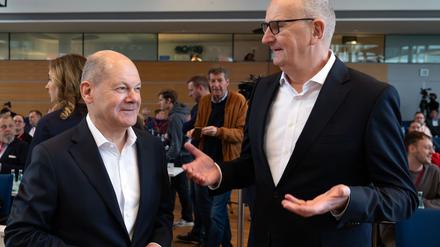 Brandenburgs SPD-Ministerpräsident Dietmar Woidke gibt dem Kanzlerkandidaten Scholz Rückenwind für die Bundestagswahl.