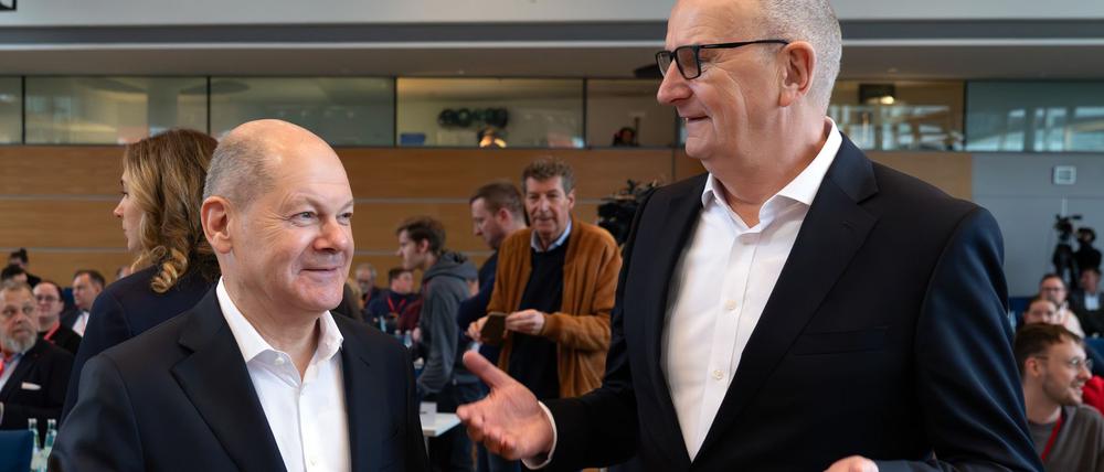 Brandenburgs SPD-Ministerpräsident Dietmar Woidke gibt dem Kanzlerkandidaten Scholz Rückenwind für die Bundestagswahl.