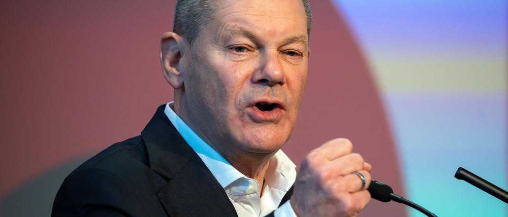 SPD-Kanzlerkandidat Olaf Scholz kann sich das BSW eher nicht als Partner vorstellen.