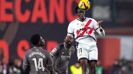 Rayo Vallecano und Real Madrid trennten sich 3:3.