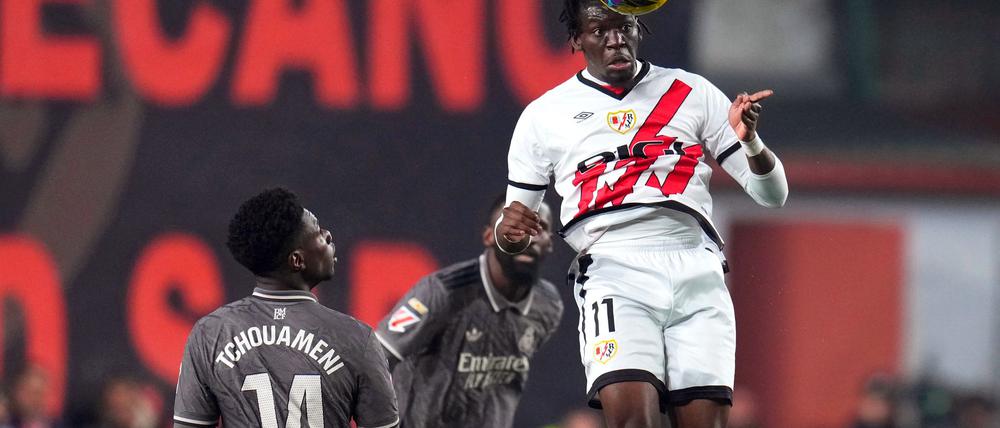 Rayo Vallecano und Real Madrid trennten sich 3:3.